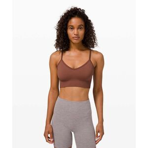 Lululemon Ebb to Street Bra Light Support, C/D Cup Ancient Copper size 2 no pads